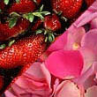 rose strawberry sorbet